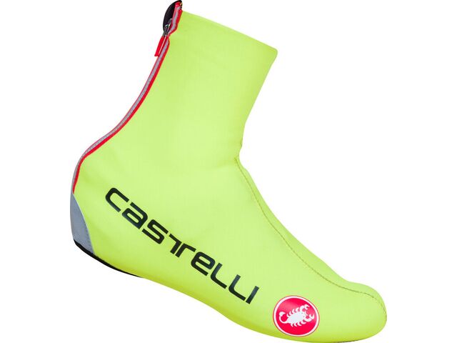 Návleky na tretry Castelli Diluvio C yellow fluo