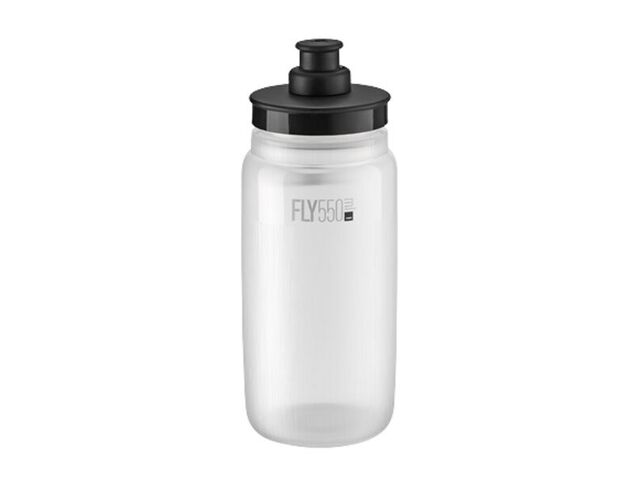 Láhev ELITE FLY TEX 550 ml průhledná černá