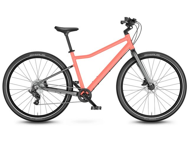 Woom Explore 6 Neon Coral 26"