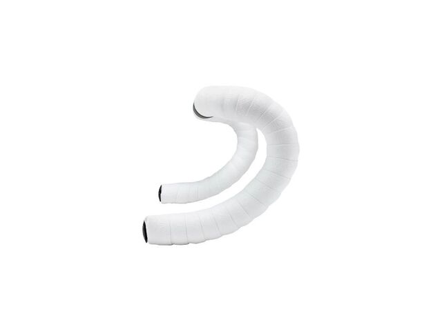 Omotávka Supacaz Suave Tape - White w/Ano Black Plugs+Silicone Gel