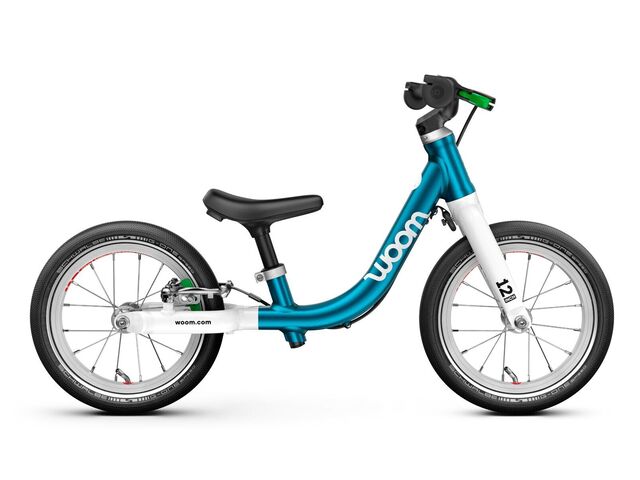 Dětské odrážedlo Woom GO 1 Metallic Blue