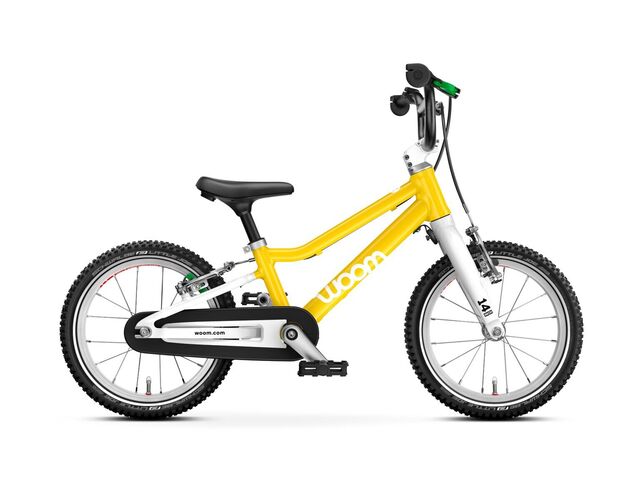 Woom GO 2 Vibrant Yellow 14"