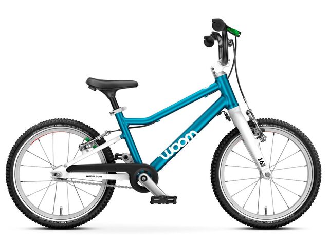 Woom GO 3 Automagic Metallic turquoise 16"