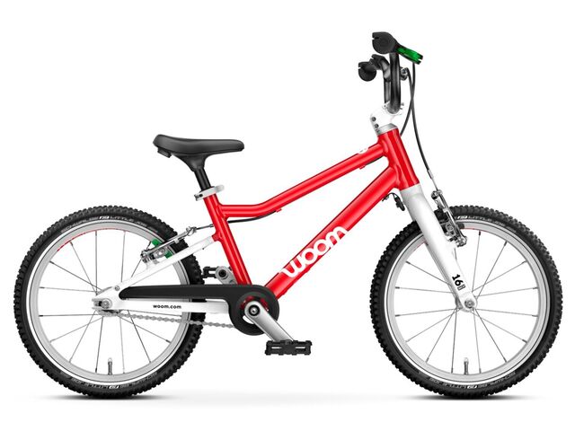 Woom GO 3 Automagic Red 16"