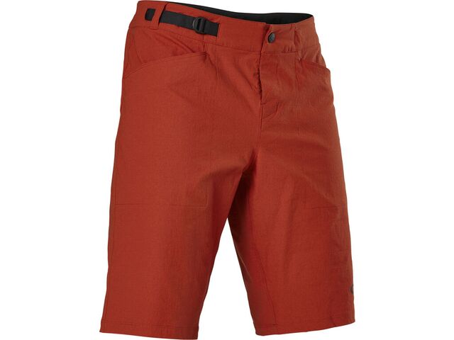 Kraťasy Fox Ranger Lite Short red clear