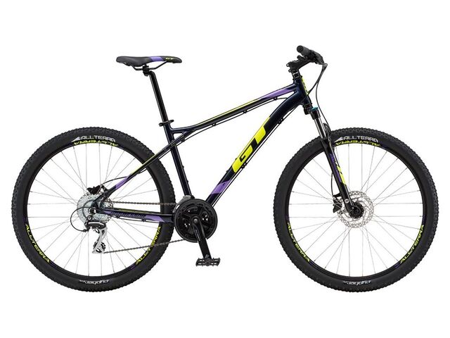 GT Aggressor 27,5" Womens Expert Corsa/ Neon Yellow & Barney 2018
