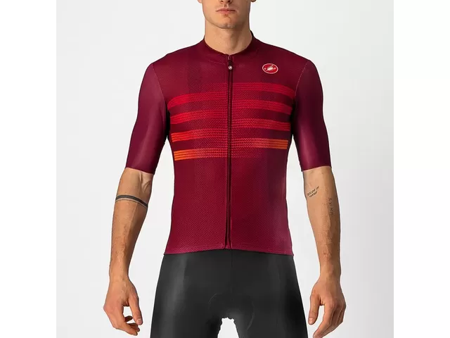 Dres Castelli Endurance Pro bordeaux/red orange