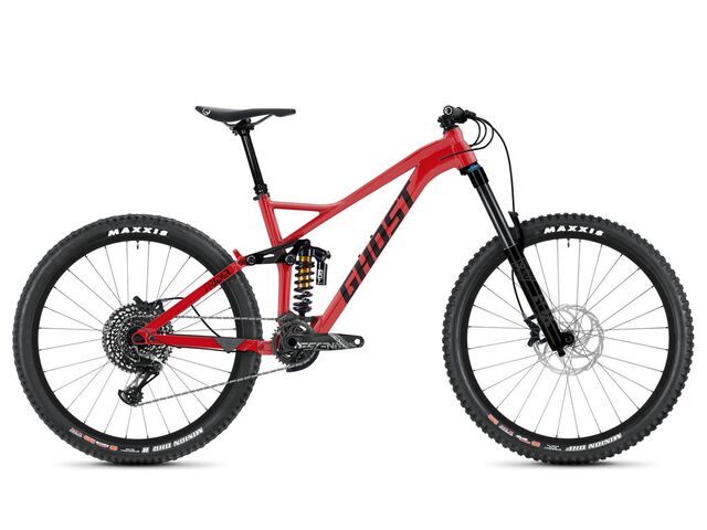 Ghost Framr 8.7 AL  - Riot Red / Jet Black 2020
