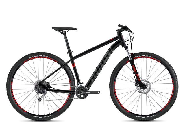 Ghost Kato 5.9 AL - Night Black / Titanium Gray / Riot Red 2020