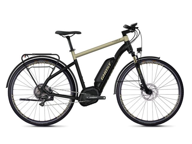 Ghost HYB Square Trekking B5.8 AL - Jet Black/ Ext Gold 2020