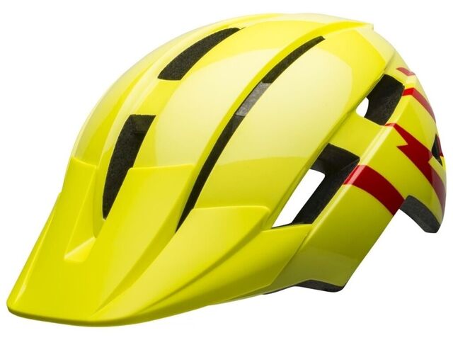 Přilba BELL Sidetrack II Youth Hi-Viz/Red