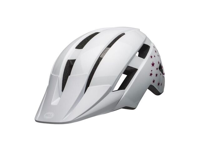 Přilba BELL Sidetrack II Child White Stars
