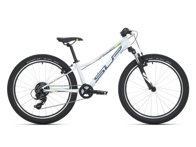 Superior RACER XC 24/Gloss White/Blue/Neon Yellow 2023