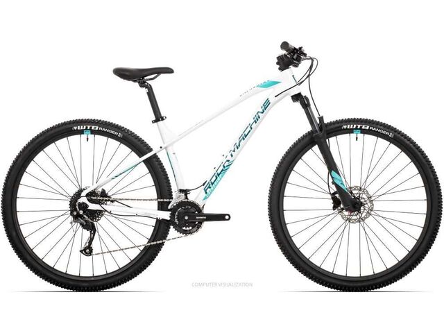Rock Machine Catherine 20-29 /Gloss White/Petrol/Neon Cyan
