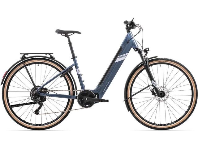 Rock Machine Crossride e450 Touring/Gloss Metallic Navy/Silver 2023