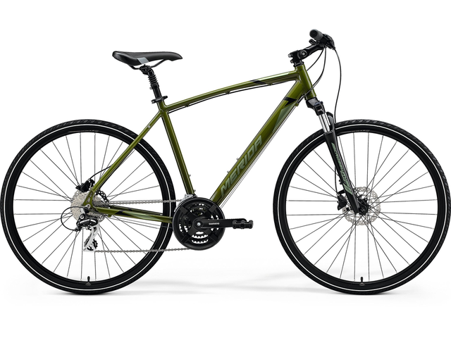 Merida CROSSWAY 20-D Moss Green(Silver-Green/Black) 2021