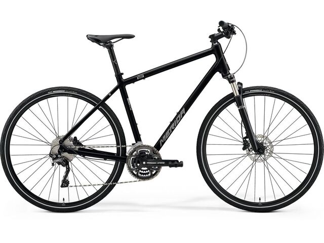 Merida CROSSWAY 500 Glossy Black(Matt Silver) 2021