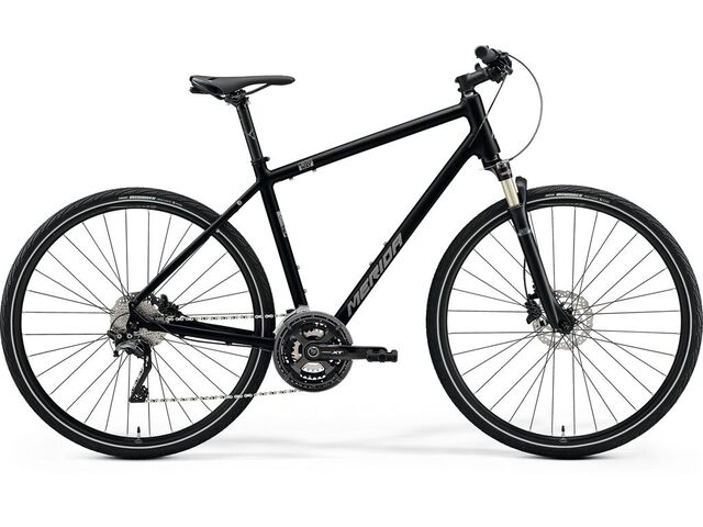 Merida CROSSWAY XT-EDITION Glossy Black(Matt Silver)  2021