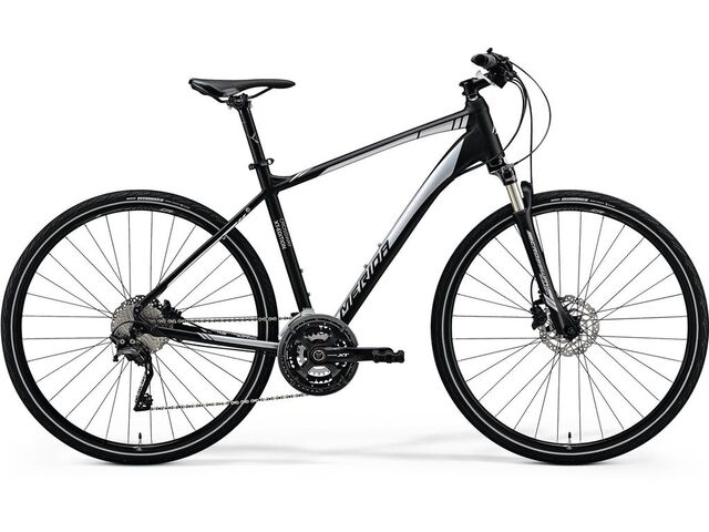 MERIDA CROSSWAY XT-EDITION Matt Black(Shiny Silver) 2018