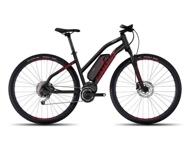 Ghost elektrokolo SQUARE CROSS 2 W black/red/grey 2017