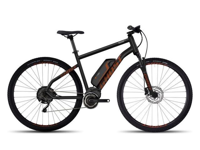 Ghost elektrokolo SQUARE CROSS 4 black/orange/grey 2017