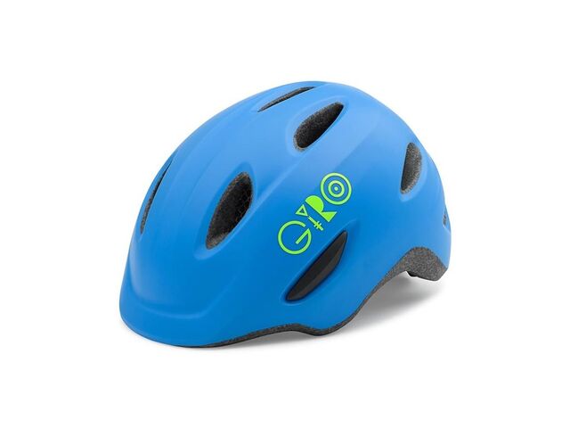 Přilba Giro Scamp mat blue/lime