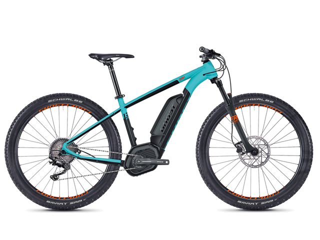 GHOST HYB Teru B2.7+ electric blue / black Ladies 2018