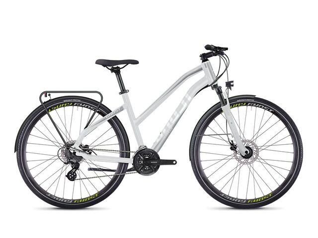 GHOST Square Trekking 2.8 silver / green Ladies 2018