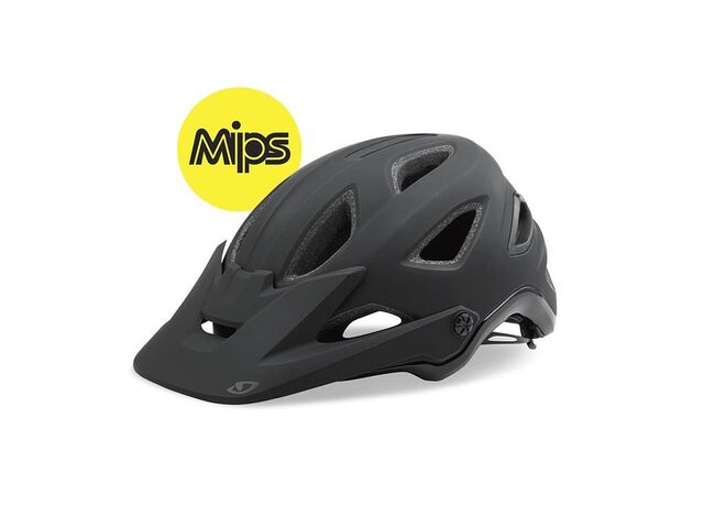 Přilba GIRO Montaro MIPS mat black/gloss black