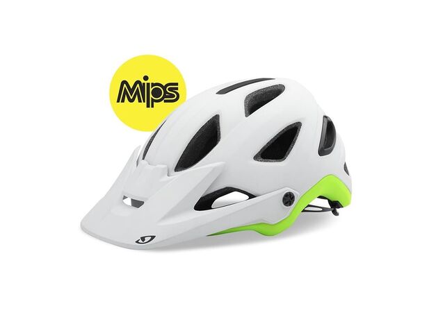 Přilba GIRO Montaro MIPS mat white lime