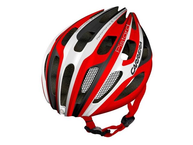 Přilba Carrera Pistard red-white