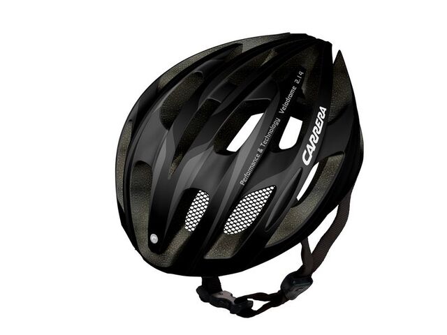 Přilba Carrera Velodrome black silver matte