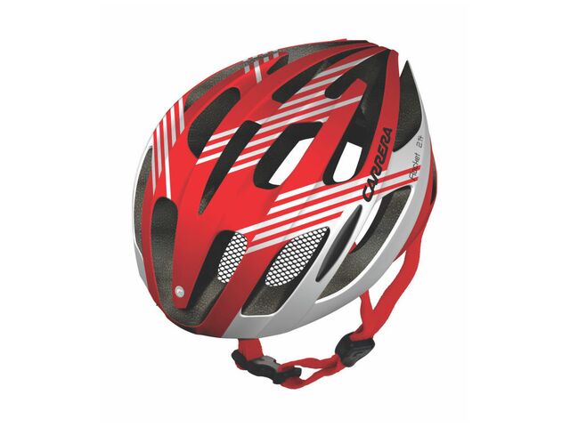 Přilba Carrera Rocket red white shiny