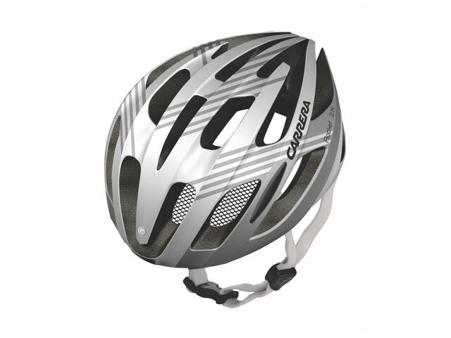 Přilba Carrera Rocket  white silver shiny