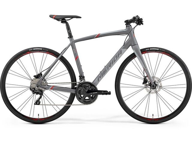 MERIDA SPEEDER 400 Matt Grey(Red) 2019