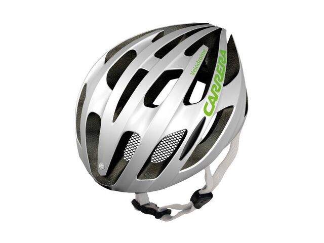 Přilba Carrera Velodrome  white fluo green matte