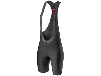 Dámské kraťasy Castelli Prima s laclem dark gray/pink