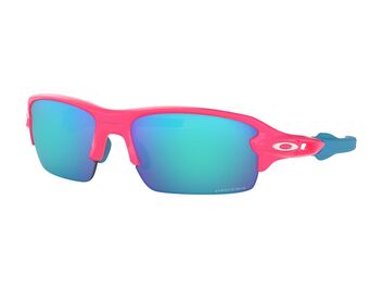 Brýle Oakley Flak XS Neon Pink white/Prizm Sapph