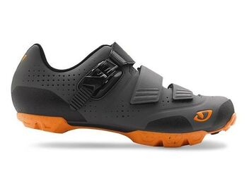 MTB tretry Giro Privateer R dark shadow / flame