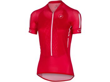 Dámský dres Castelli Climber’s red/white/black