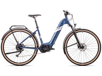 Rock Machine Crossride e400 Touring/Gloss Silver/Black 2023