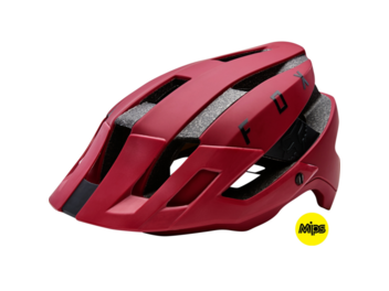 Přilba Fox Flux Mips dark red