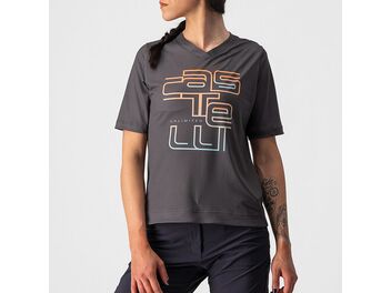 Dámské triko Castelli Trail Tech W dark gray