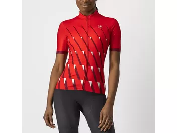 Dres Castelli Pendio red/bordeaux-white
