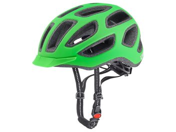Přilba Uvex City E neon green mat