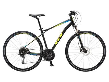 GT Transeo Expert Black / Yellow 2018