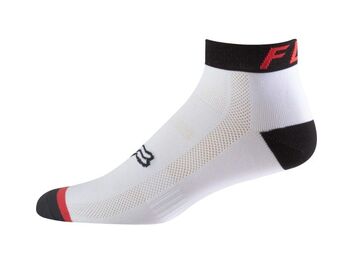 Ponožky Fox 4 Logo Trail Flame Red