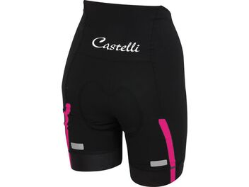 Dámské kalhoty Castelli Velocissima black/raspberry