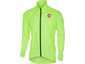 Pánská větrovka Castelli Squadra Er, yellow fluo