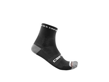 Ponožky Castelli Rosso Corsa Pro 9 cm black